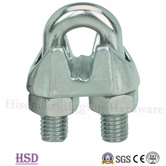 Attache de câble métallique malléable DIN741 Fixation